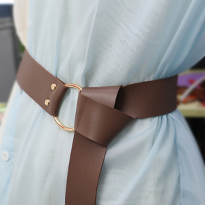 Imra Impex Cinturón Vintage de Cuero PU con Hebilla, Ajustable, Largo, Duradero, para Disfraces Medievales de Halloween 2026 - Product Image 6