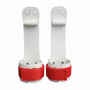 Heavy Duty Cowhide Breathable Gymnastic Hand Grips for Cross Training Weightlifting and Gym Workout with Custom Logo Supply - Product Image 1