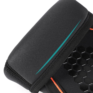 Genouillères de musculation personnalisées, couleur noire, nouveau modèle, meilleur prix, service OEM, design optimal, vente en gros - Product Image 6