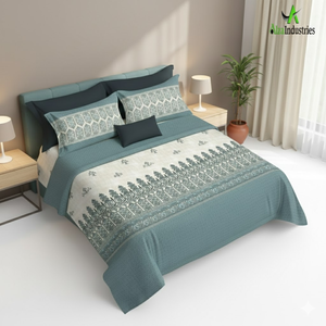 Ensemble de draps de lit en coton pur de luxe, taille king, avec housses d'oreiller |   Conception sans joints |   Qualité hôtelière supérieure pour les commandes en gros - Product Image 3