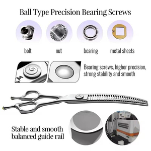 Chunking Scissors Hairdressing <b>Tool</b> For Volume Control Professional Hair Chunking Scissors For Layered Cutting Chunking <b>Shears</b> - Product Image 3