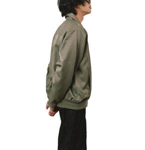 Chaqueta de Trabajo Casual Personalizada para Hombre, Cuello Camisero, Forro de Algodón Liso, Cierre de Cremallera, Resistente al Viento e Impermeable, para Otoño - Product Image 5