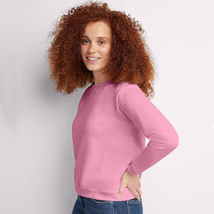 Sweat-shirts à col roulé pour femmes, col haut, manches longues, coupe décontractée, doublure en polaire, mélange de coton doux, décontracté, hiver - Product Image 2