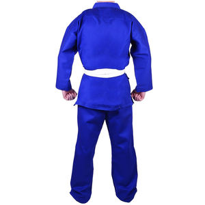 Five B Unisex Adult Karate Gi Uniform <b>Set</b> 100% Cotton Durable Plain Dyed Regular Fit Martial Arts Wear with Black Belt - Product Image 3