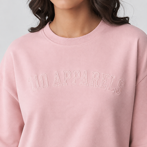 Ensemble T-shirt court rose et short pour femme, col rond, manches courtes, coupe ample, imprimé lettres, 100 % coton, idéal printemps-été - Product Image 6