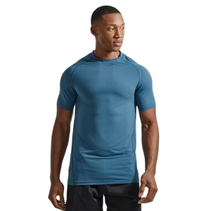Camiseta Deportiva para Hombre, de Manga Corta, Corte Regular, Cuello Redondo, Ecológica, Transpirable, de Algodón y Fibra de Bambú - Product Image 2