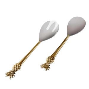 Servidor de pastel en forma de piña de acero inoxidable al por mayor de alta calidad/cuchara para pastel/cortador de pastel de fruta de Pizza cuchara para crema de pastel - Product Image 1