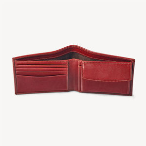 Cartera de Cuero Genuino Hecha a Mano para Hombre, con Cierre Abierto, Bloqueo RFID, Porta Tarjetas, Logotipo Personalizado, Color y Tamaño Personalizables - Venta al Por Mayor - Product Image 4