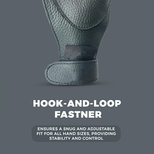 Equipo de Protección de Manos Moderno para Tiro con Arco en Competiciones, Diseño Elegante Personalizado con Cierre Ajustable de Velcro - Product Image 4