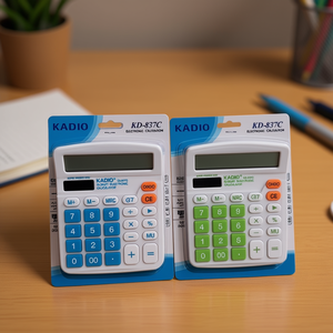 Calculadora Electrónica Kadio KD-837C con Funciones Básicas para Oficina y Escuela - Product Image 3
