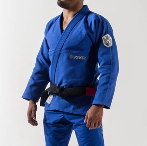 Breathable Stretch Quick Dry Lightweight 460g BJJ Kimono Brazilian Jiu Jitsu Gi Unisex Cotton Front Logo - Product Image 3