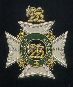 Parche Bordado de Encaje de Alta Calidad RHODESIA REGT, Insignia Circular de Tela para Coser, Diseño de Lujo para Prendas - Product Image 4