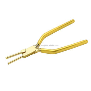 Pince à bec effilé en acier inoxydable léger de haute qualité Gold Gozy pour la fabrication de bijoux, le dessin de fils d'argent et d'or, la perlage et le bricolage - Product Image 6