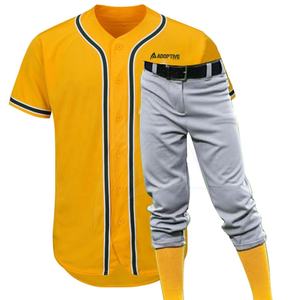 Uniforme de béisbol personalizado para hombre, uniforme de béisbol personalizado al aire libre, venta al por mayor - Product Image 1
