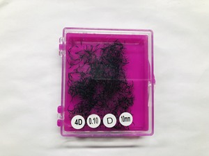 ขนตาปลอมแฮนด์เมด 3D 4D 5D เส้นใยสังเคราะห์ ยาวเป็นธรรมชาติ นุ่ม ขนตาต่อแบบเส้น 0.05 0.07 0.1 มม. บรรจุภัณฑ์ปรับแต่งได้ โลโก้สั่งทำได้ - Product Image 3