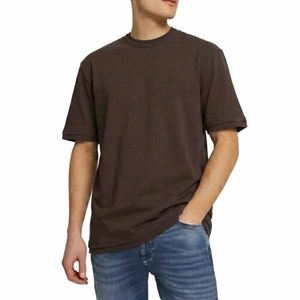High Quality Men's Short Sleeve T-<b>Shirts</b> 100% Cotton Knitted Fabric Solid Custom Logo Printing Eco-Friendly Breathable Smart - Product Image 6