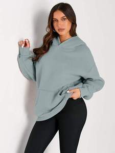 King Wears Winter Embroidered Zip-Up <b>Hoodies</b> Women Men <b>Couples</b> Fleece Solid Regular Fit 100% Organic Cotton 300g Breathable - Product Image 4