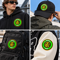 Patch en TPU personnalisé, logo en caoutchouc personnalisé, patch en silicone à transfert thermique pour vêtements, étiquette en TPU pour vêtements, pour sacs