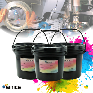 Encre UV SINICE pour CD/DVD - Y M C K - Certifiée ISO9001/REACH - Product Image 1