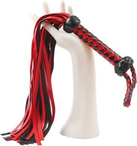 ไม้ตีหนัง BDSM ด้ามจับแข็งแรง สายรัดหลายเส้น เครื่องมือกระตุ้น รับผลิตตามแบบ OEM พิมพ์โลโก้ตามสั่ง ขายส่งจากโรงงาน - Product Image 3