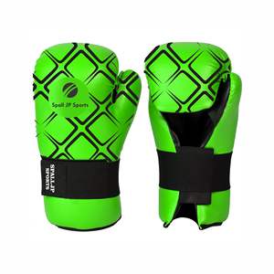 Gants semi-contact personnalisés de haute qualité, nouveau design, gants semi-professionnels à sangle, gants d'entraînement semi-professionnels - Product Image 4