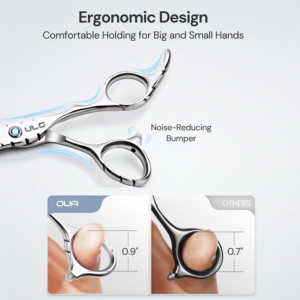Ciseaux professionnels de précision pour la coiffure, ciseaux de texture pour barbier, ciseaux de salon, fabricant OEM - Product Image 3