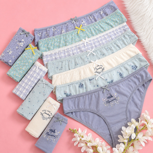 Venta al por Mayor de Bragas de Algodón para Mujer, Transpirables, con Decoración de Encaje, Sin Costuras, de Talle Bajo, Lote de Ropa Interior Femenina - Product Image 5
