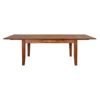 Table à manger ovale extensible en bois massif traditionnelle L153/235 X 100 pour restaurant, hôtel, salon, vente en gros, OEM disponible