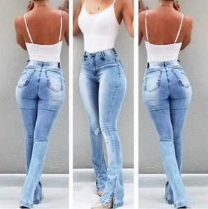 Jeans Clásicos Casuales de Alta Calidad en Oferta, Jeans Rectos Lavados para Hombre, Jeans de Moda Urbana al por Mayor para Mujer - Product Image 3