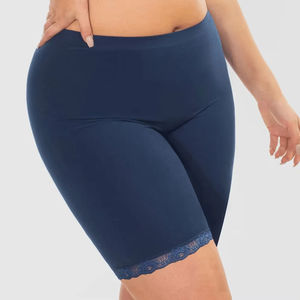 Shorts de sport décontractés pour femmes grandes tailles en Spandex/Nylon, légers, pour le fitness, le yoga et l'exercice, avec taille élastique – Fournisseur OEM - Product Image 2