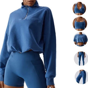 Conjunto de Yoga de Alta Calidad para Mujer, Talla Grande, 2 Piezas, Transpirable, Ecológico, Ropa Deportiva, para Ejercicio al Aire Libre, Gimnasio, Fitness, Cintura Alta - Product Image 1