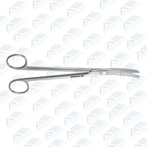 Tijeras Ginecológicas Wertheim de Alta Calidad, Tijeras Quirúrgicas Curvas y Obtusas para Disección, Instrumentos Médicos - Product Image 2