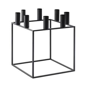 Portavelas acanalado de metal, candelabros decorativos altos para bodas - Product Image 6