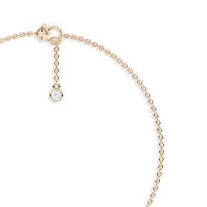 Elegant Cluster Pendant <b>Necklaces</b> 14K 18K <b>Solid</b> Gold Lab Grown Diamond Pear Round Cut Jewelry Prong Set Cable Chains Wholesale - Product Image 5