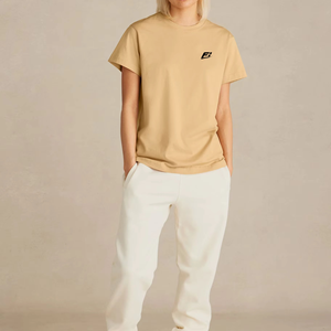 Camisetas de Hombre Estilo Urbano, Algodón Grueso, Manga Corta, Cuello Redondo, Color Liso, Talla Grande, Proveedor Mayorista Personalizado - Product Image 3