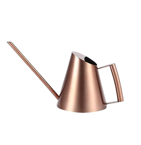 Arrosoir en métal plaqué cuivre fait main, style ferme, pour jardin, usage intérieur/extérieur, qualité supérieure - Product Image 1