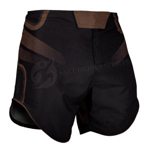 Shorts MMA personnalisables en Spandex/Polyester respirant pour la lutte et le Muay Thai avec étiquette privée - Product Image 3