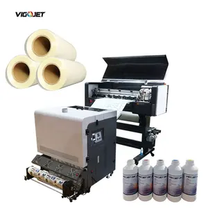 VIGOJET Tinta Fluorescente 9 cores 60cm dtf Impressora T-Shirt fluorescente impressão DTF plotter para Camisetas/Roupas/Vestuário