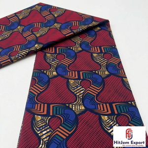 Wholesale African Wax Print and Ankara 100% Cotton Fabric for Fashion Clothing Dresses Skirts Shirts Quilting Sewing Craft - Product Image 5