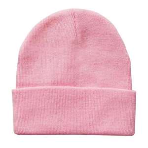 Rainbow Color Beanie Hat Soft Knitted <b>Winter</b> <b>Cap</b> Custom Logo Unisex Stretch Cuffed Hat for Casual Street Fashion - Product Image 5