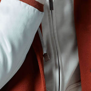 Vestes universitaires imperméables personnalisées avec boutons, logo couleur personnalisé, très vendues, fabriquées au Pakistan - Product Image 3