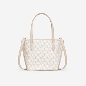 Sacs fourre-tout en cuir microfibre à motif géométrique personnalisé pour femmes, avec fermeture éclair, grande capacité, sac seau durable, logo, pour le bureau et le shopping - Product Image 1