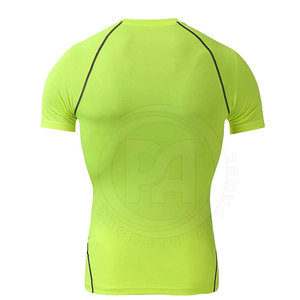 Camisetas de Compresión de Último Diseño Hechas en Pakistán, Material de Spandex y Poliéster, Camisetas de Compresión para Hombre - Product Image 2