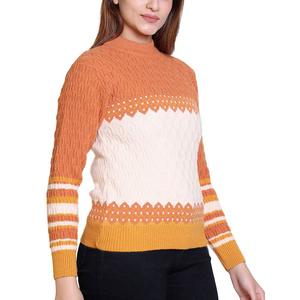 Pull en molleton à col rond surdimensionné de haute qualité pour femme, à manches longues, respirant, vêtements d'hiver pour femme - Product Image 2