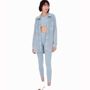 Leggings para Mujer, Venta Directa de Fábrica, Ropa Deportiva Personalizada, Cintura Elástica, Conjuntos Deportivos para Yoga - Product Image 2