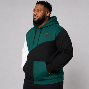 Sweat à capuche décontracté pour homme de qualité supérieure, 100 % coton, en molleton imprimé, techniques de teinture unie, en solde, sur mesure - Product Image 5