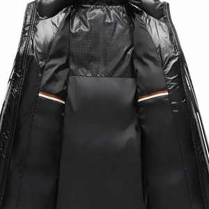 Chaqueta de Plumón de Alta Calidad para Hombre, Chaqueta Cortavientos con Cuello Alto y Estampado de Montaña Pequeña, con Bolsillos, Chaquetas de Invierno Unisex - Product Image 3