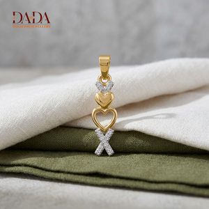 Collier pendentif en forme de cœur, bijoux en or personnalisés, diamants cultivés en laboratoire, plaqué rhodium, certifié IGI, design cœur d'amour, tendance - Product Image 4
