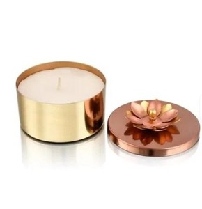 Pot à bougie martelé pour la décoration de table à la maison et à l'hôtel, personnalisable - Product Image 6