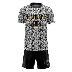 ชุดเสื้อฟุตบอลคุณภาพระดับโปร น้ำหนักเบา ทรงสปอร์ต ออกแบบตามสั่ง OEM ลายเรียบ คอเสื้อแบบคอกลม สำหรับใช้ในการแข่งขัน - Product Image 2